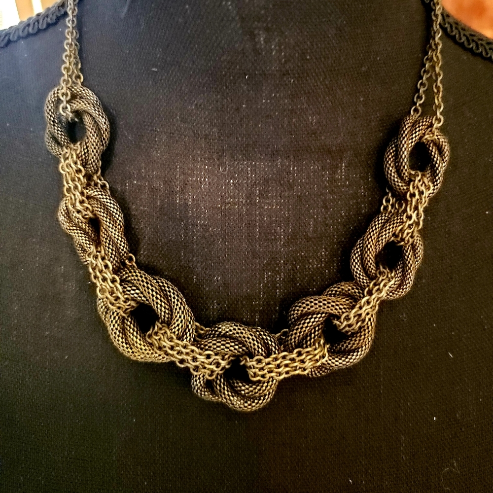 Bronze necklace